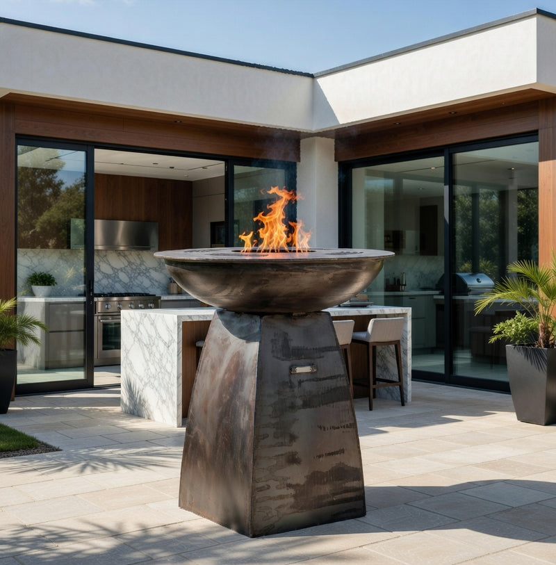 Outdoor Chefs Plancha and Fire Pit