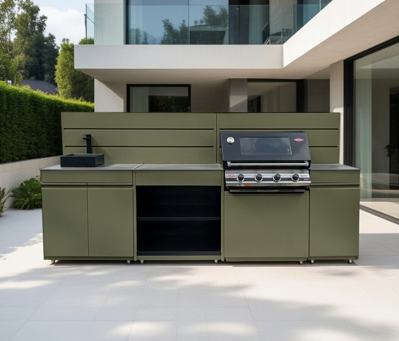 Vision Outdoor Kitchen, BeefEater 4 and Sink | 3.7M