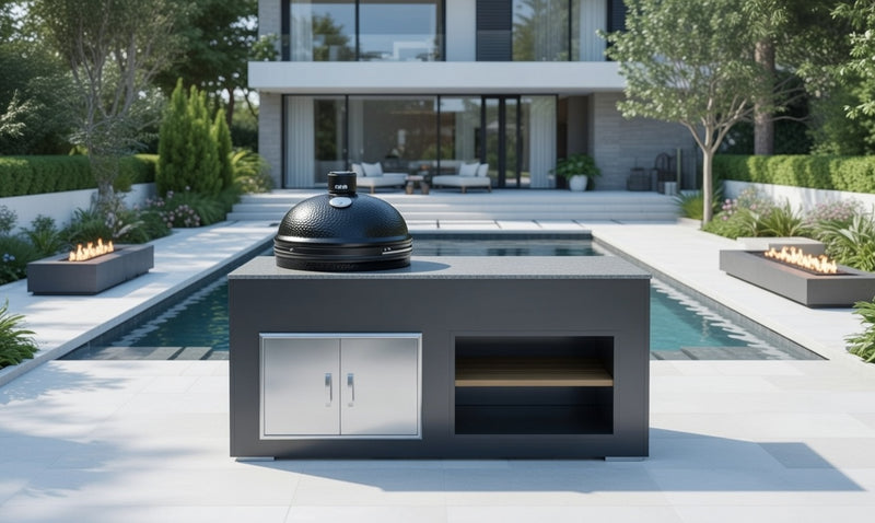 Grillandia Outdoor Kitchen Primo Ceramic Charcoal Grill XL400 | 2M