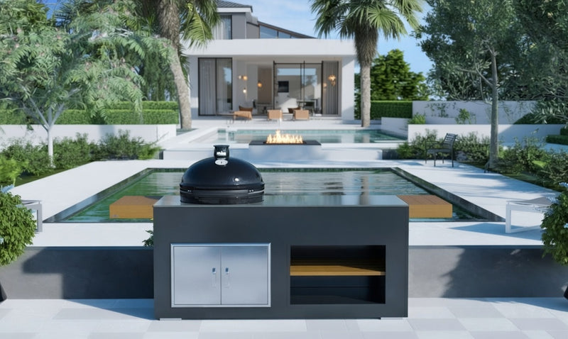 Grillandia Outdoor Kitchen Primo Ceramic Charcoal Grill XL400 | 2M