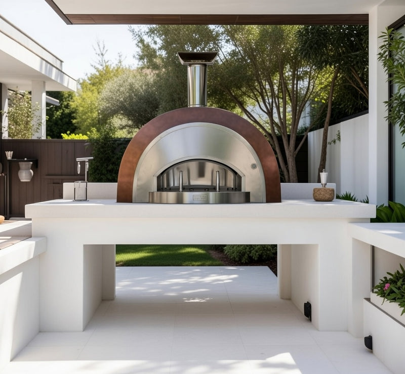 Titano Pizza Oven Built in Residential & Commercial -  Antique Copper