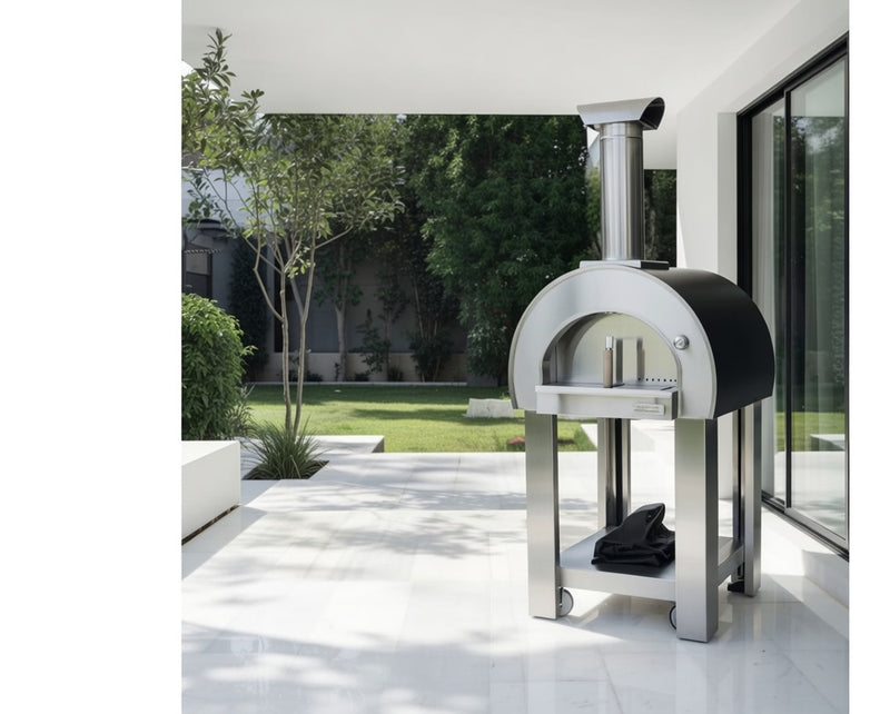 Alpha Pro Piccolo Wood-Fired Pizza Oven | Black