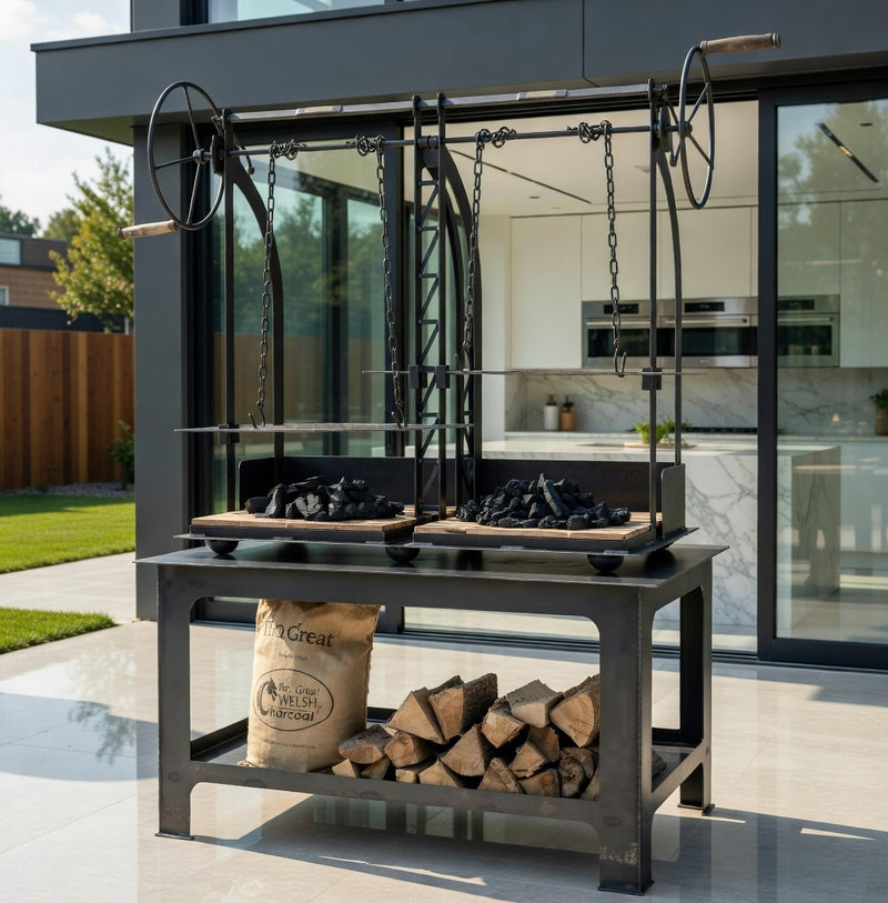 Katherine Wheel Dual BBQ