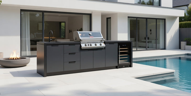 Cabinex Premium Outdoor Kitchen Beefeater 7000 Premium 4 Burner | 3.2Meters