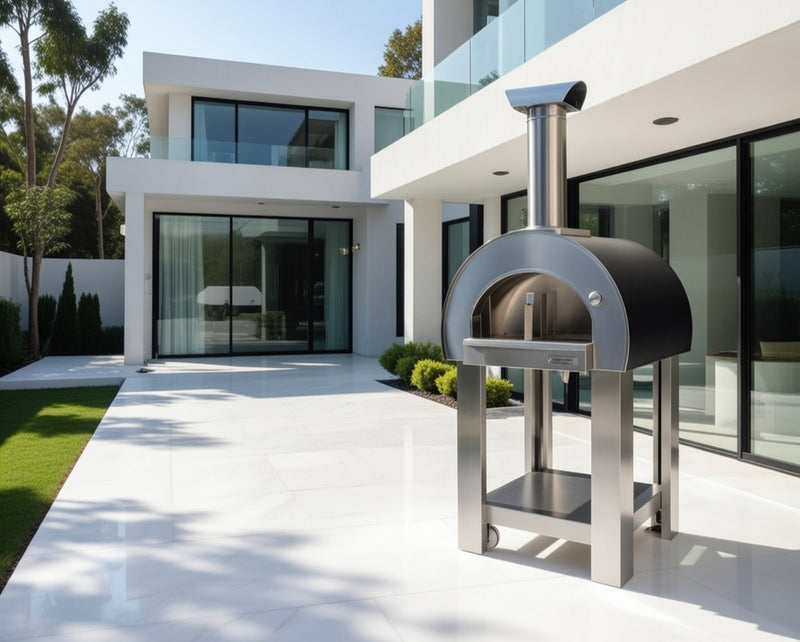 Alpha Pro Piccolo Wood-Fired Pizza Oven | Black
