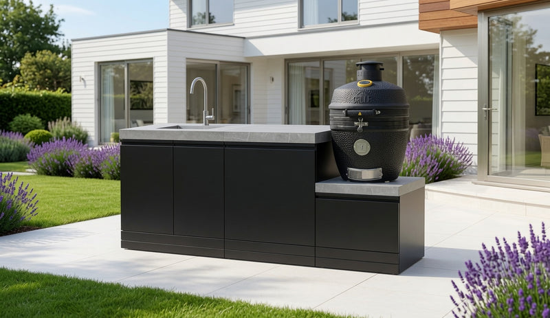 Grandpro Outdoor kitchen with sink, and Kamado grill -2.2M