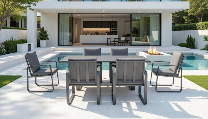 Handpicked Babingley 6 Seat Outdoor Dining Set