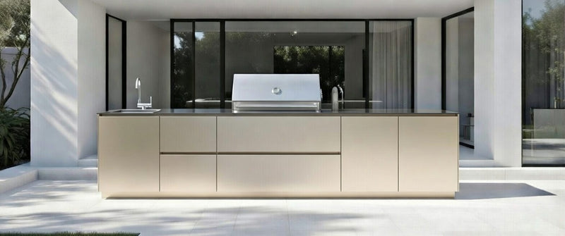 Hoppilif Outdoor Kitchen | BeefEater Proline & Sink – Champagne (3.6m)