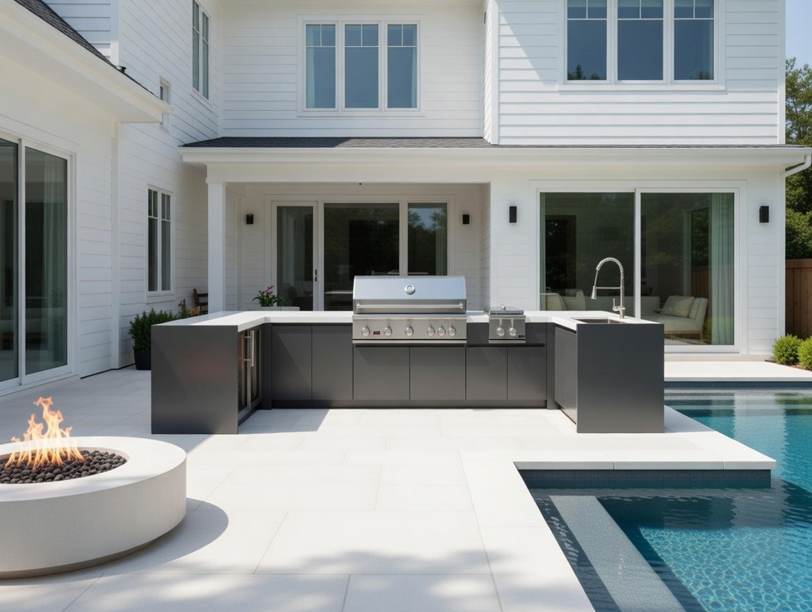 Whistler Fairford Outdoor Kitchens-Grey