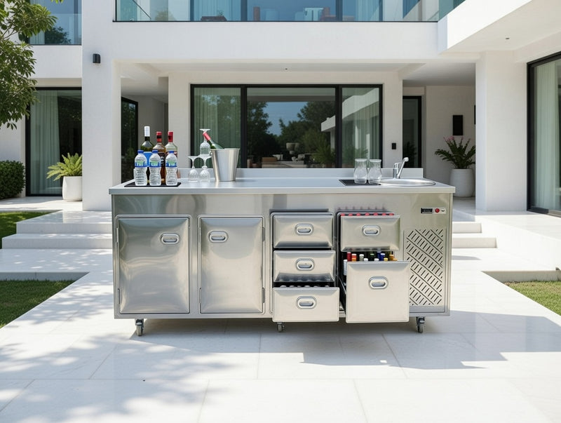 Outdoor Climate Refrigerator Bar