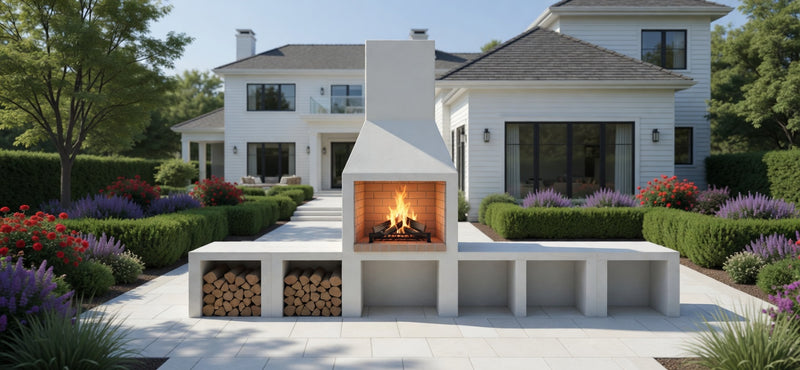 Schiedel 500 Outdoor Fireplace