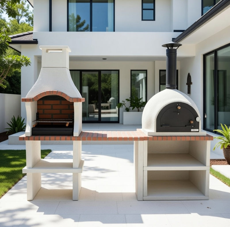 Springfield Outdoor Kitchen Pizza Oven & BBQ Grill