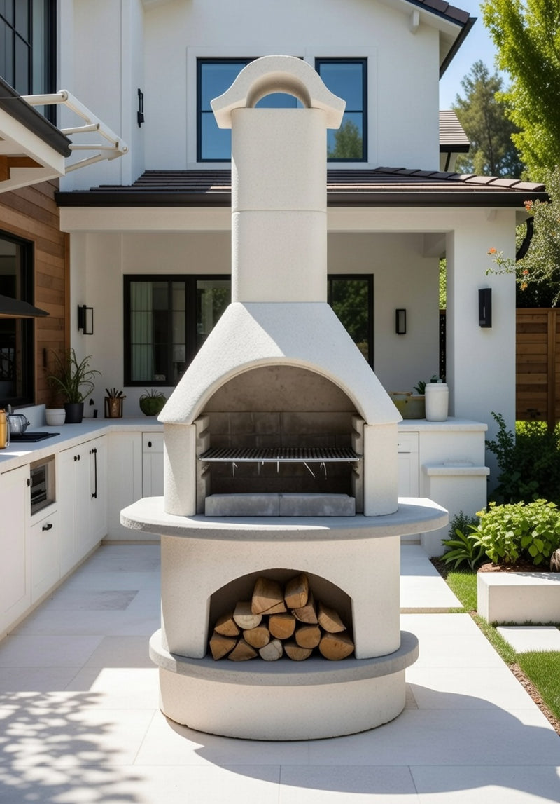 Buschbeck Verona Masonry Barbecue and Base