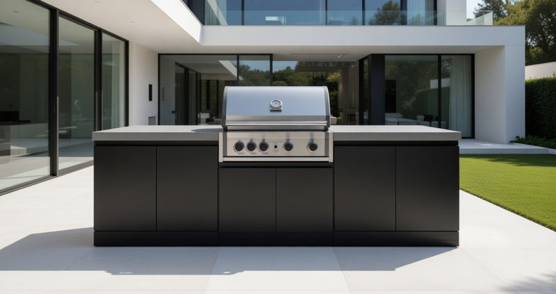 GrandPro Outdoor Kitchen with Elite Pro 4 Burner - 2.7m
