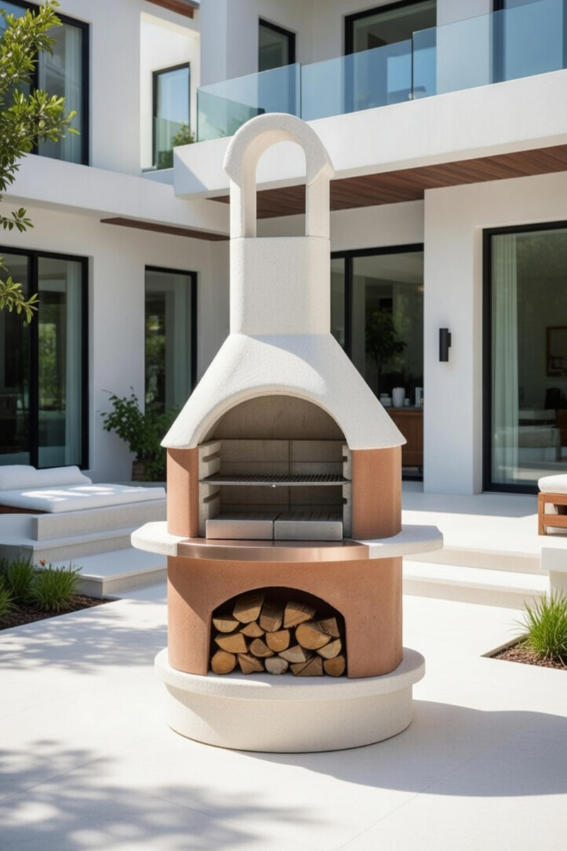 Buschbeck Toscana Masonry Barbecue and Base