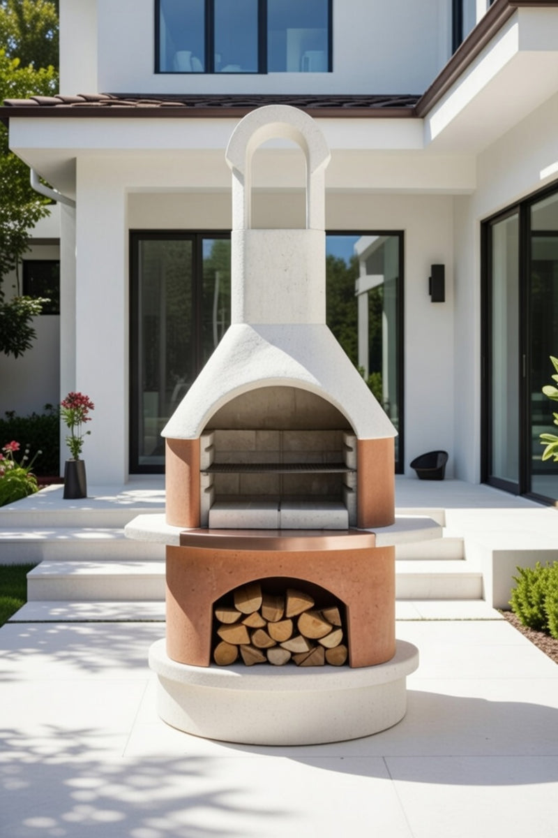 Buschbeck Toscana Masonry Barbecue and Base