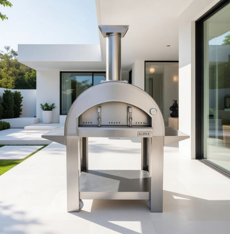 Alpha Pro Grande Wood-Fired Pizza Oven | Antique Copper