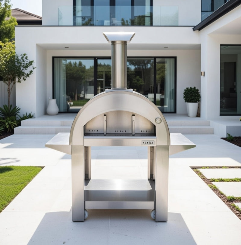 Alpha Pro Grande Wood-Fired Pizza Oven | Anthracite