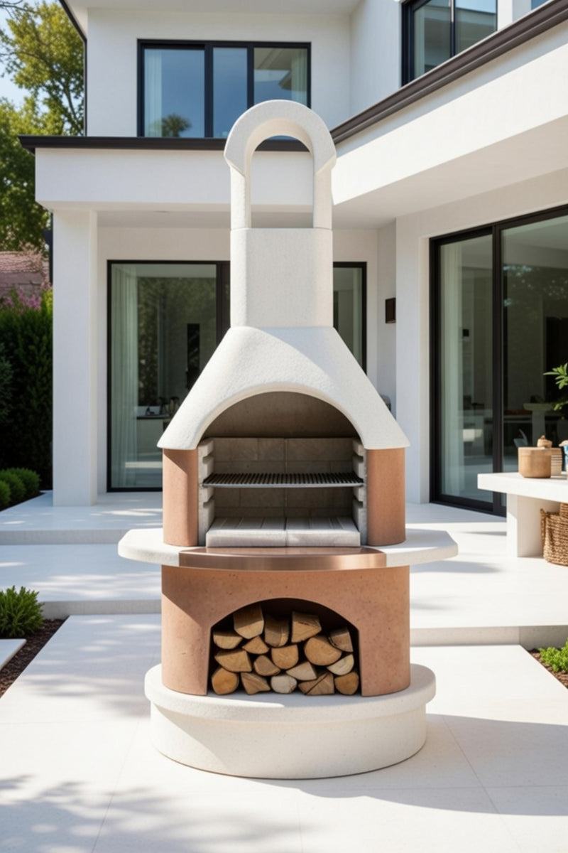 Buschbeck Toscana Masonry Barbecue and Base