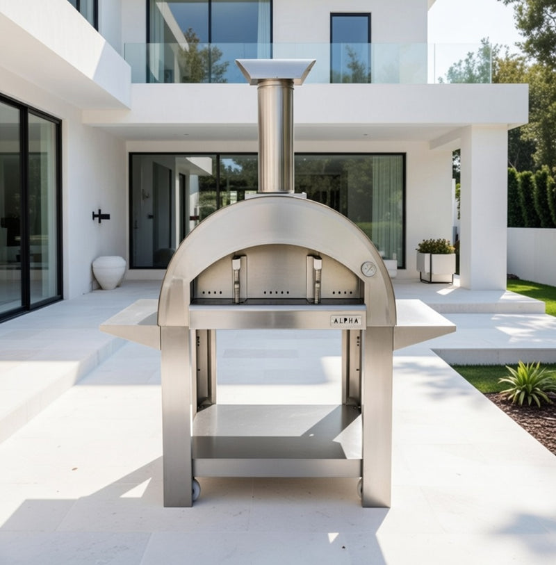 Alpha Pro Grande Wood-Fired Pizza Oven | Anthracite