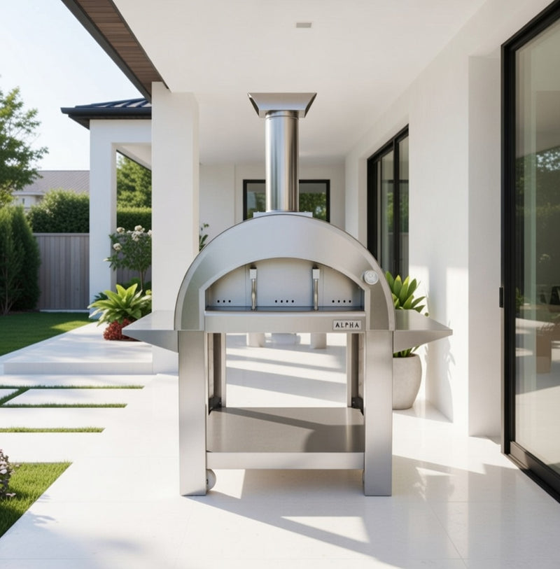 Alpha Pro Grande Wood-Fired Pizza Oven | Anthracite
