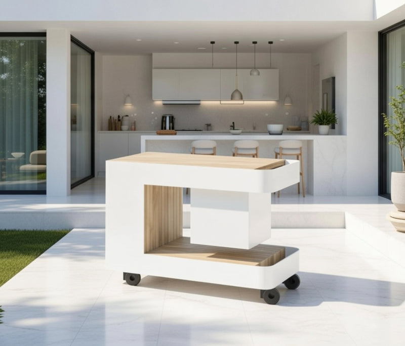 Indu+ Ice Boy Trolley White