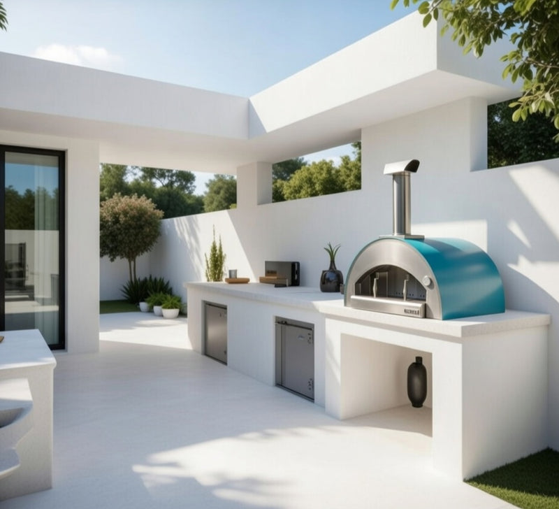 Grande Pizza Oven Built in - Teal