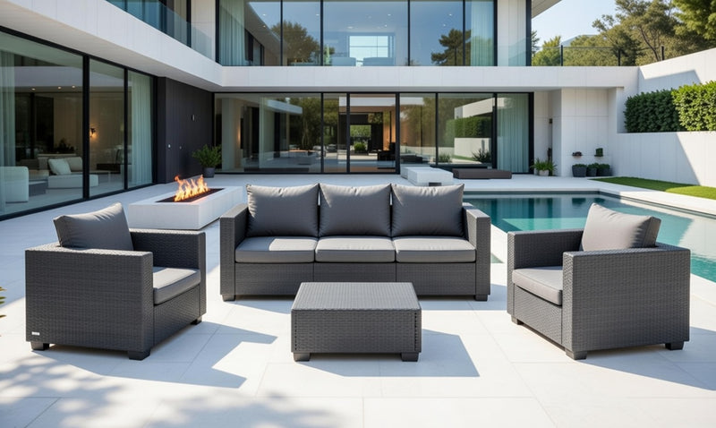 KETER Salta 5 Seat Sofa Set