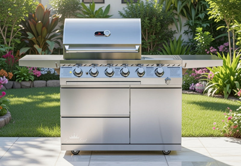 Whistler Cirencester 4 Burner Barbecue with Side Burner | 1.9Meters