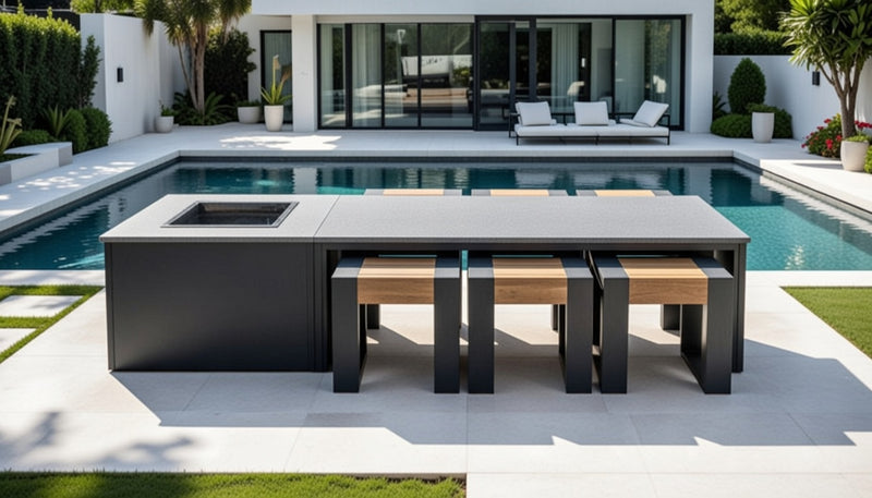File Mignon Table and Firepit