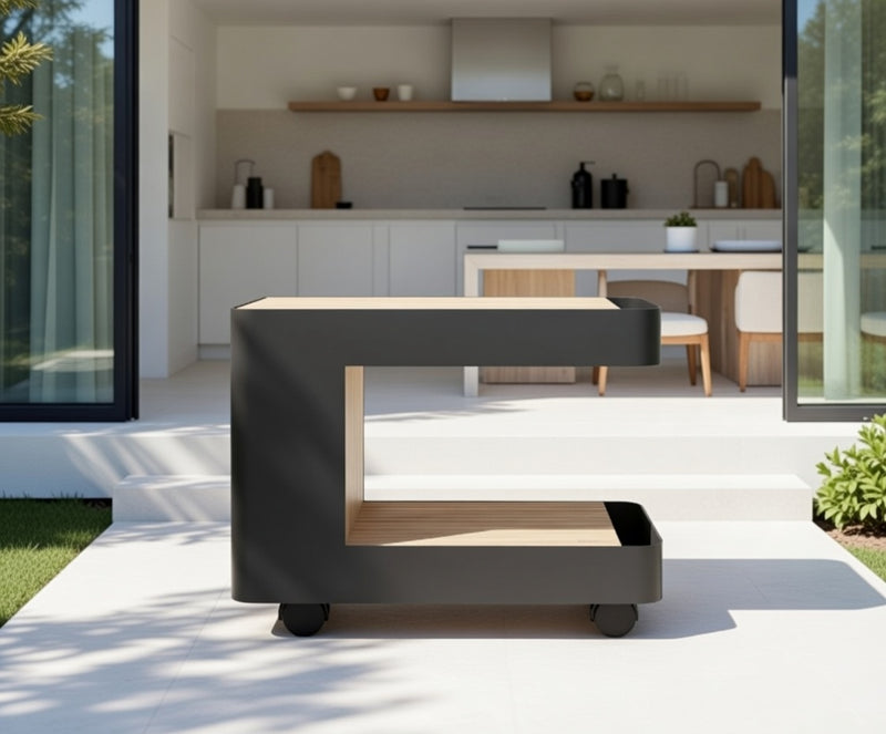 Indu+ Onyx Trolley Black