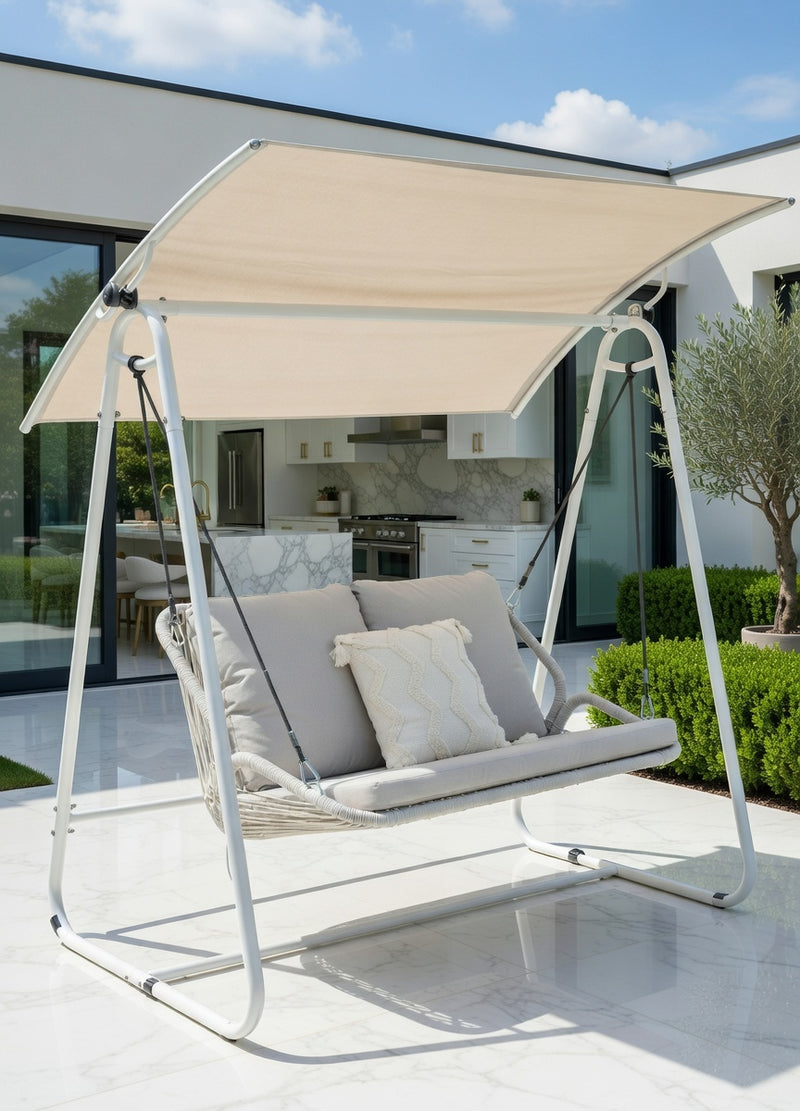 Norfolk Leisure Stamford Rattan 2 Seater Swing