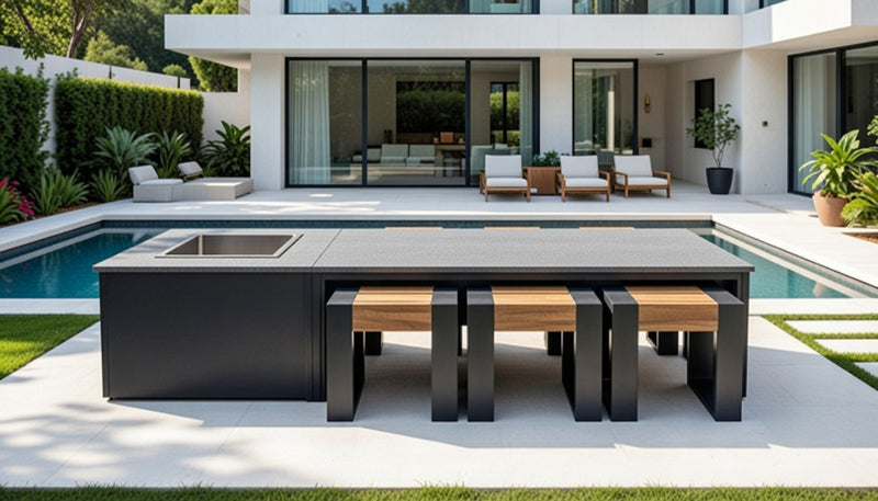 File Mignon Table and Firepit