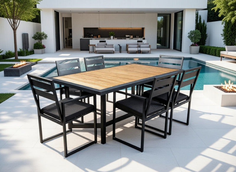 Grillandia Ribeye Outdoor Dining Table Set