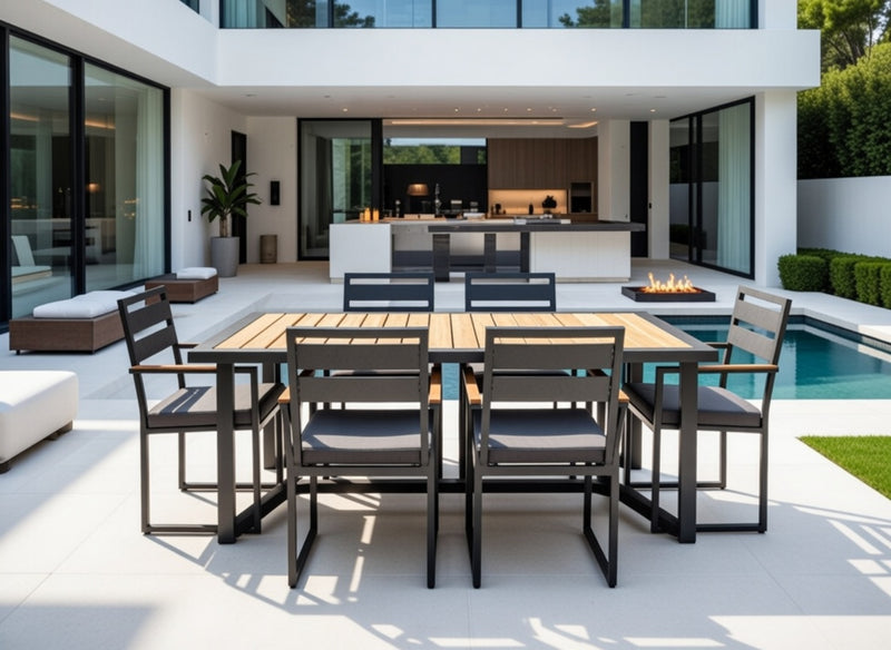 Grillandia Ribeye Outdoor Dining Table Set