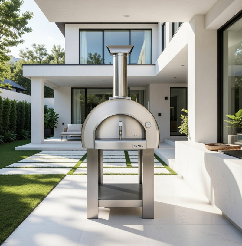 Alpha Pro Piccolo Wood-Fired Pizza Oven | Antique Copper