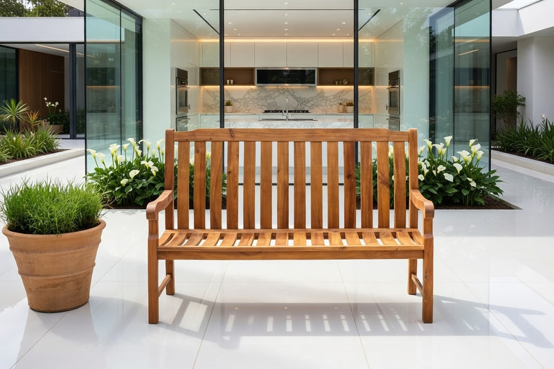 Beeley 150 FSC Acacia Wood Teak Look