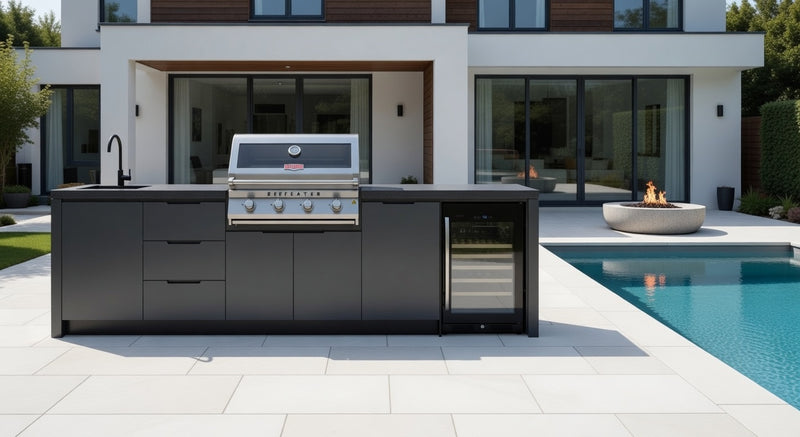 Cabinex Premium Outdoor Kitchen Paired with Beefeater 7000 Classic 4 Burner | 3.2Meters