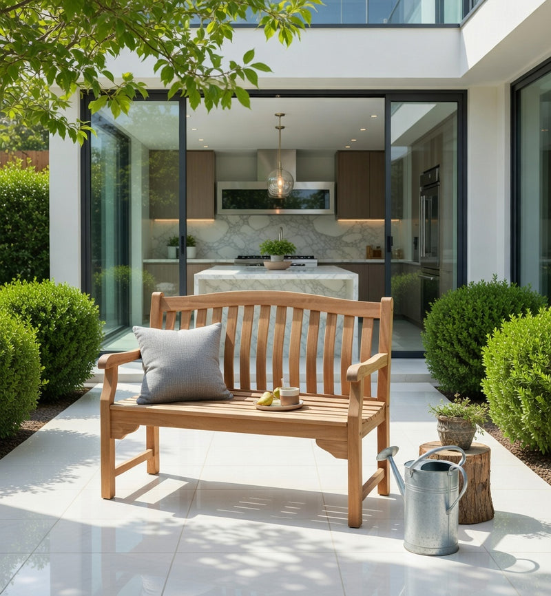 Kingsbury 120 Bench KD Mahogany