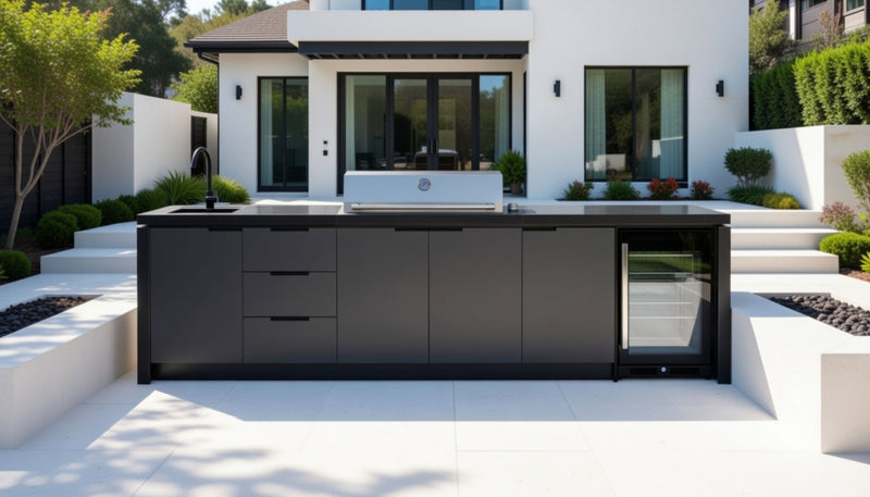 Cabinex Premium Outdoor Kitchen Proline Built-In 6 Burner BBQ Hood | 3.5 Meters