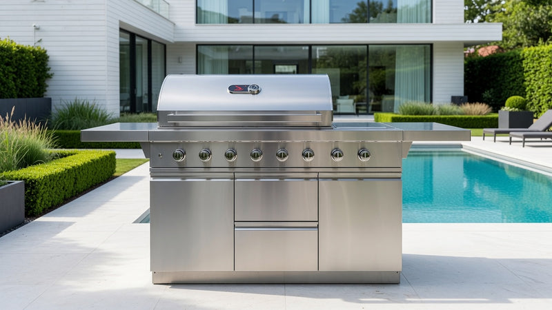 Whistler Cirencester 6-Burner Gas Barbecue and Side Burner | New and Upgraded
