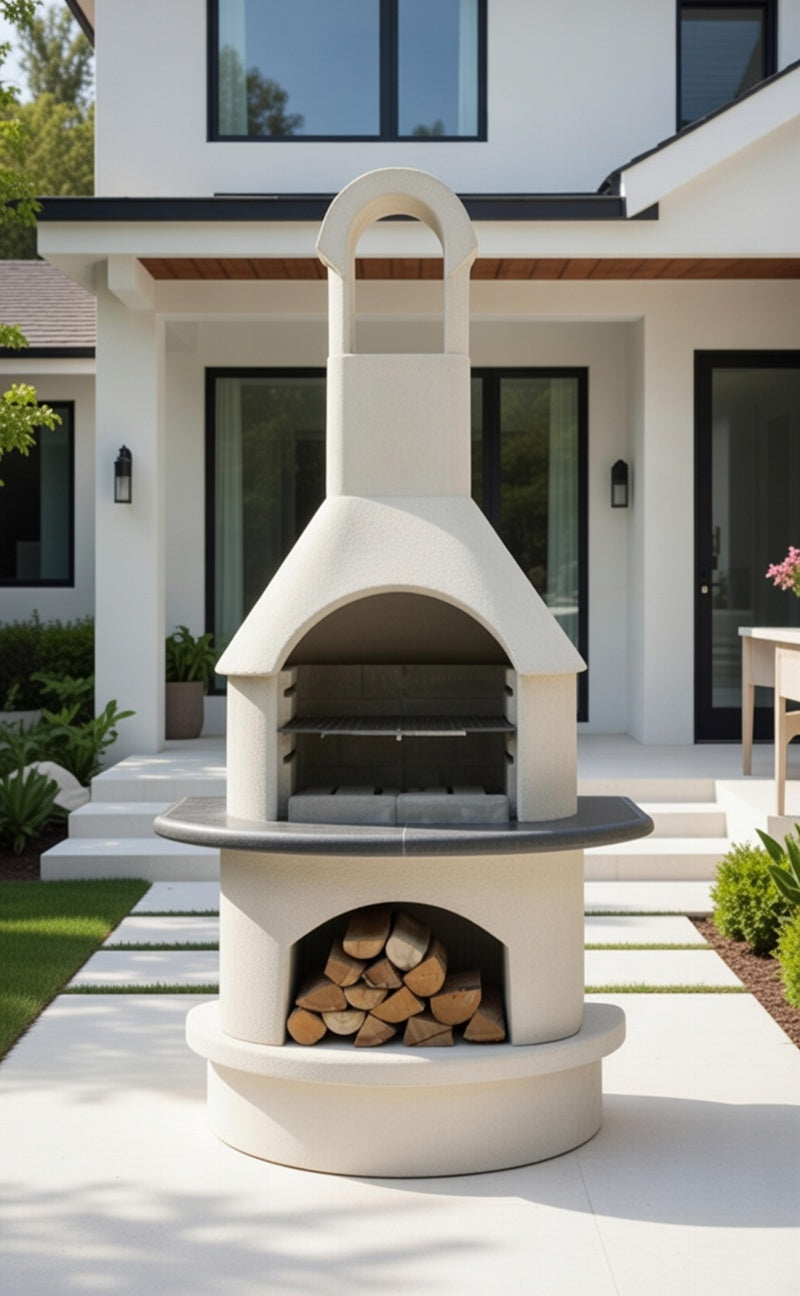 Buschbeck Ambiente Masonry Barbecue and Base