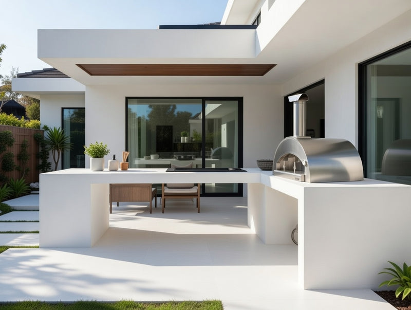 Grande Pizza Oven Built in - Stainless Steel