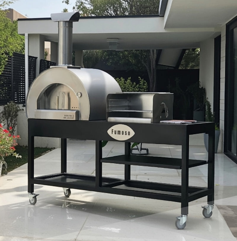 Fumoso Piccolo Pizza Oven & Grill Set- Anthracite