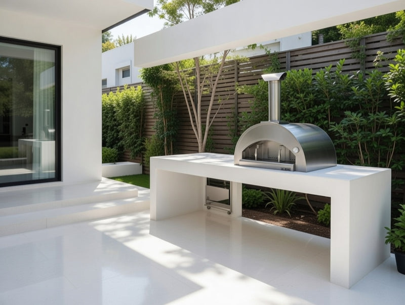 Grande Pizza Oven Built in - Stainless Steel