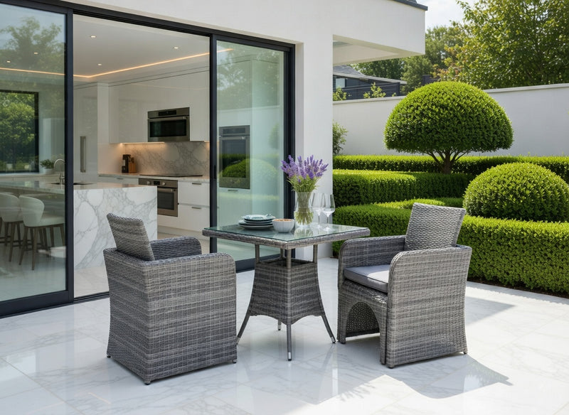 Morston 2/4 Dining 65 X 75 D/Half Rnd Grey