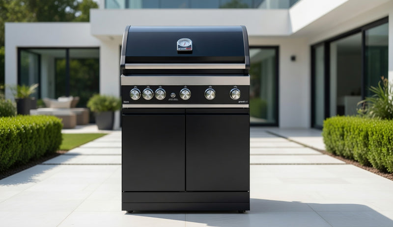 GrandPro 5 Burner and Infrared Back Burner and Base