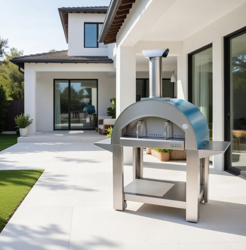 Alpha Pro Grande Wood-Fired Pizza Oven | Teal