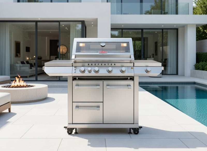 Beef Eater Signature 7000 Premium 4 Burner and Side Burner