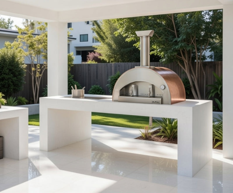 Grande Pizza Oven Built in - Antique Copper